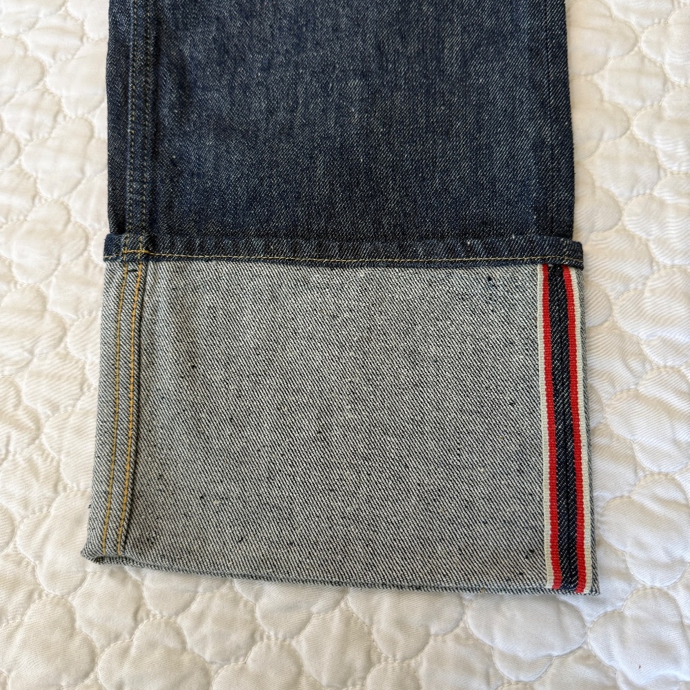 Roy Roger's 70th Anniversary Selvedge Denim Jeans Made in Italy Size 29 - Picture 12 of 14